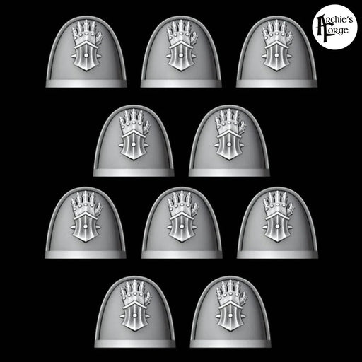 Legio Ferrus MK7 / MK10 Pads - Set of 10 - Archies Forge