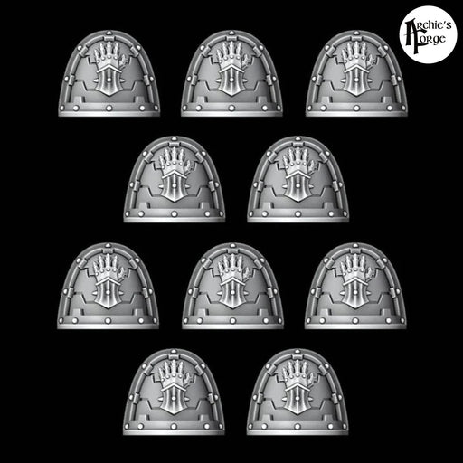 Legio Ferrus Veteran MK2 Pads - Set of 10 - Archies Forge