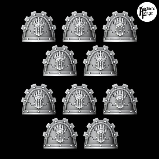 Legio Ferrus Veteran MK3 Pads - Set of 10 - Archies Forge