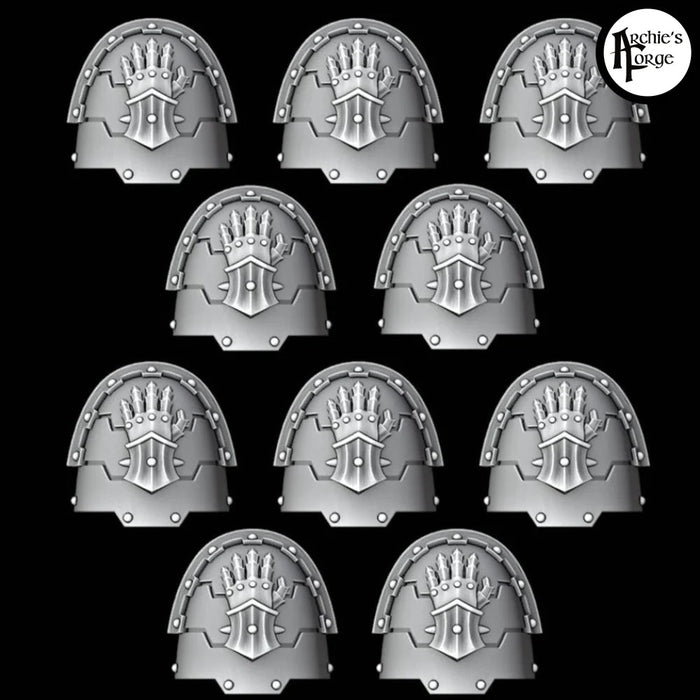 Legio Ferrus Veteran MK6 Pads - Set of 10 - Archies Forge