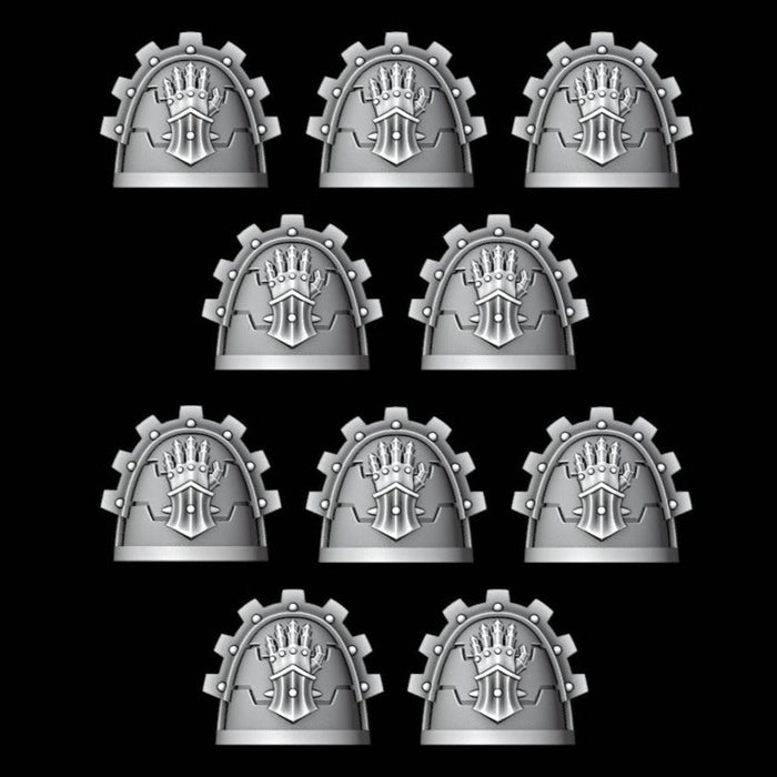 Legio Ferrus Veteran MK7 / MK10 Pads - Set of 10 - Archies Forge