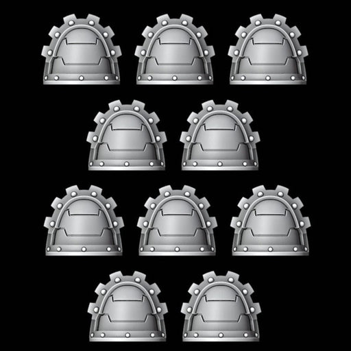 Legio Ferrus Veteran Plain MK3 Pads - Set of 10 - Archies Forge