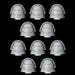 Legio Ferrus Veteran Plain MK6 Pads - Set of 10 - Archies Forge