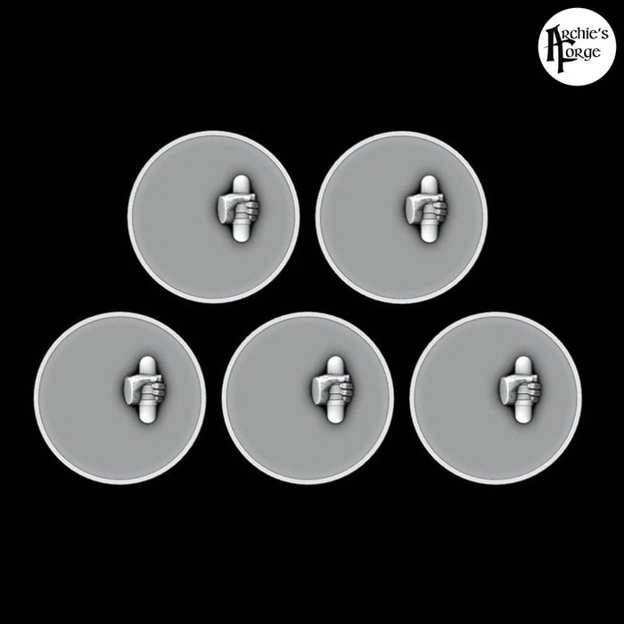 Legio Hellas - Bull Round Shield - Set of 5 - Archies Forge