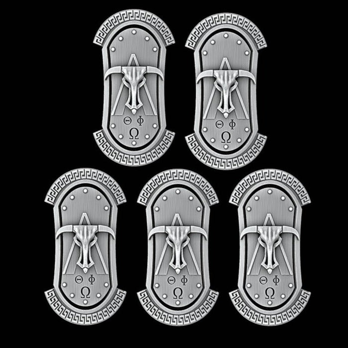 Legio Hellas - Oval Shield - Set of 5 - Archies Forge