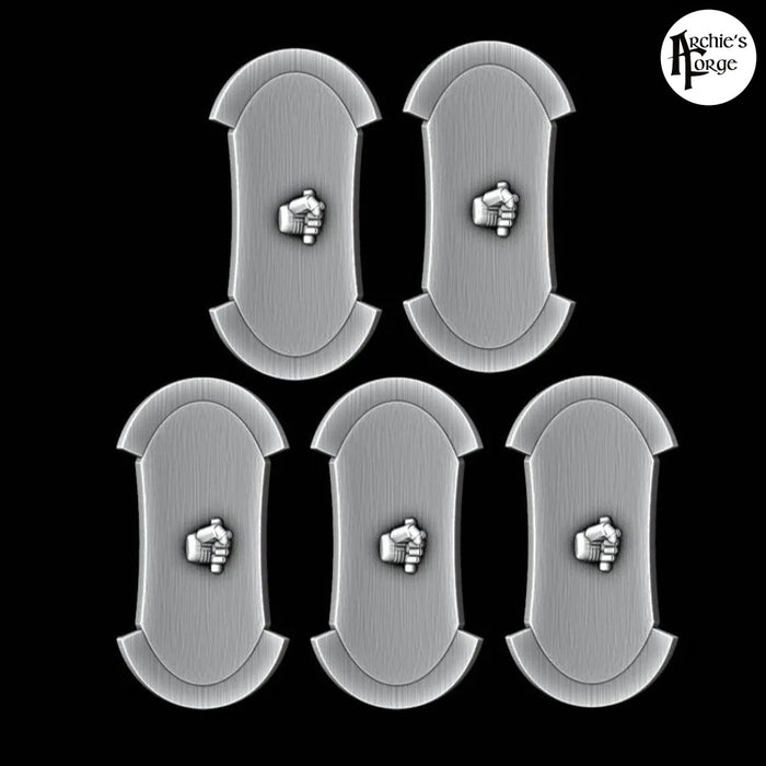 Legio Hellas - Oval Shield - Set of 5 - Archies Forge