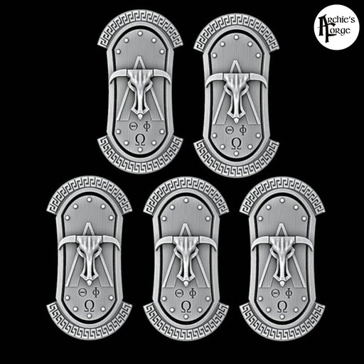 Legio Hellas - Oval Shield - Set of 5 - Archies Forge