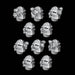 Legio Iron - Skull Helmets - Set of 10 - Archies Forge