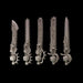 Legio Sanguine - Chainswords - Set of 5 - Right Handed - Archies Forge