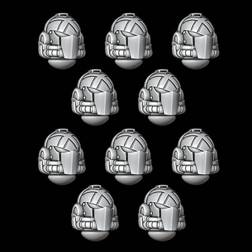 Legio Sanguine Death Company Helmets - Set of 10 - Archies Forge