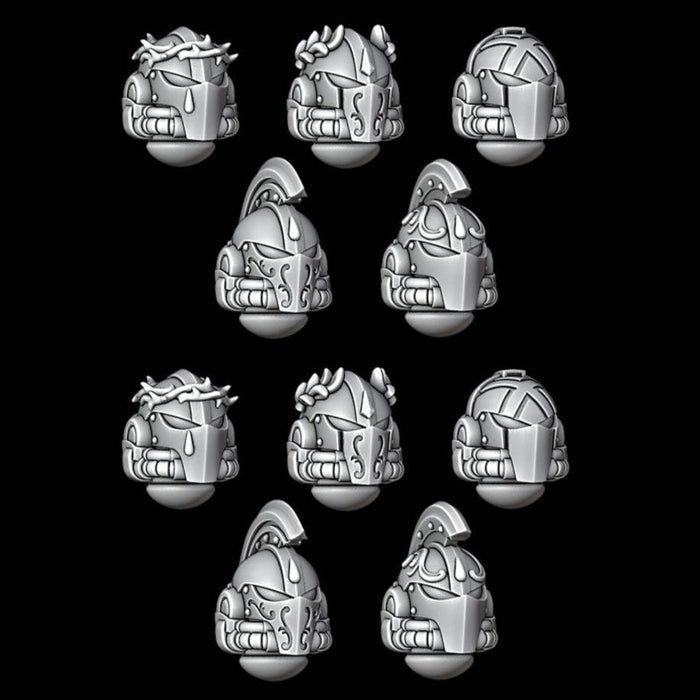 Legio Sanguine Helmets - Set of 10 - Archies Forge