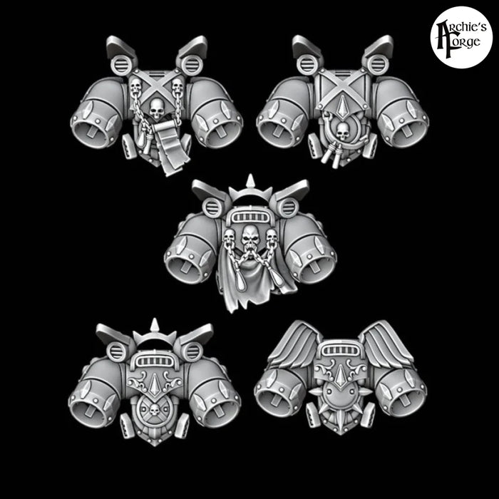 Legio Sanguine - Jump Packs Set Of 5 Backpacks