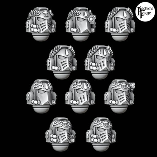 Legio Sanguine MK4 Veteran Helmets - Set of 10 - Archies Forge