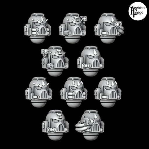 Legio Sanguine MK7 Helmets - Set of 10 - Archies Forge