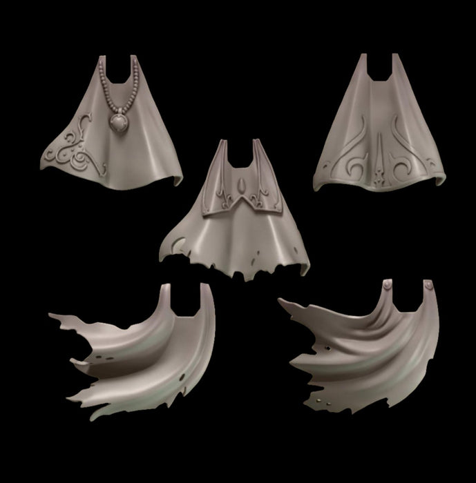 Legio Sanguine Ornate Capes - Set of 5 - Archies Forge