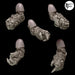 Legio Sanguine - Power Fists - Set of 5 - Left Handed - Archies Forge