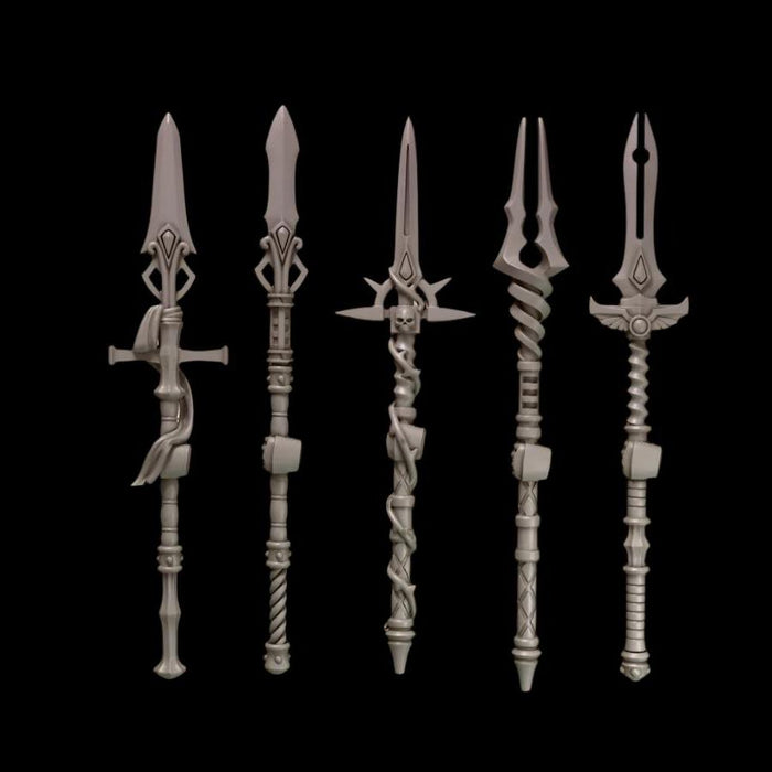 Legio Sanguine - Power Spears - Set of 5 - Left Handed - Archies Forge