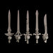 Legio Sanguine - Power Swords - Set of 5 - Left Handed - Archies Forge