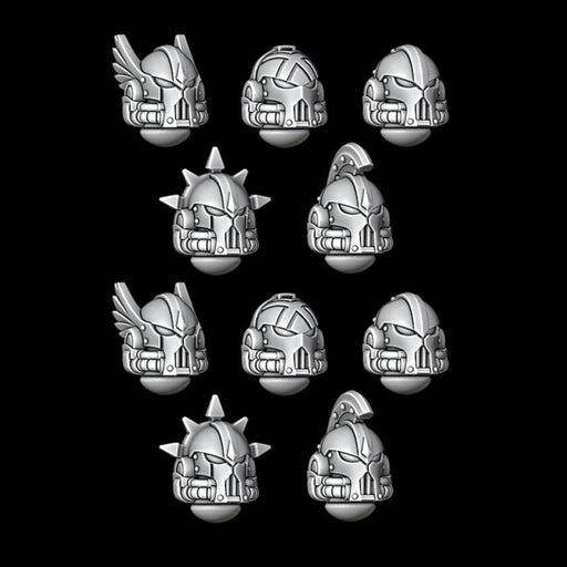 Legio Sanguine Retro Helmets - Set of 10 - Archies Forge