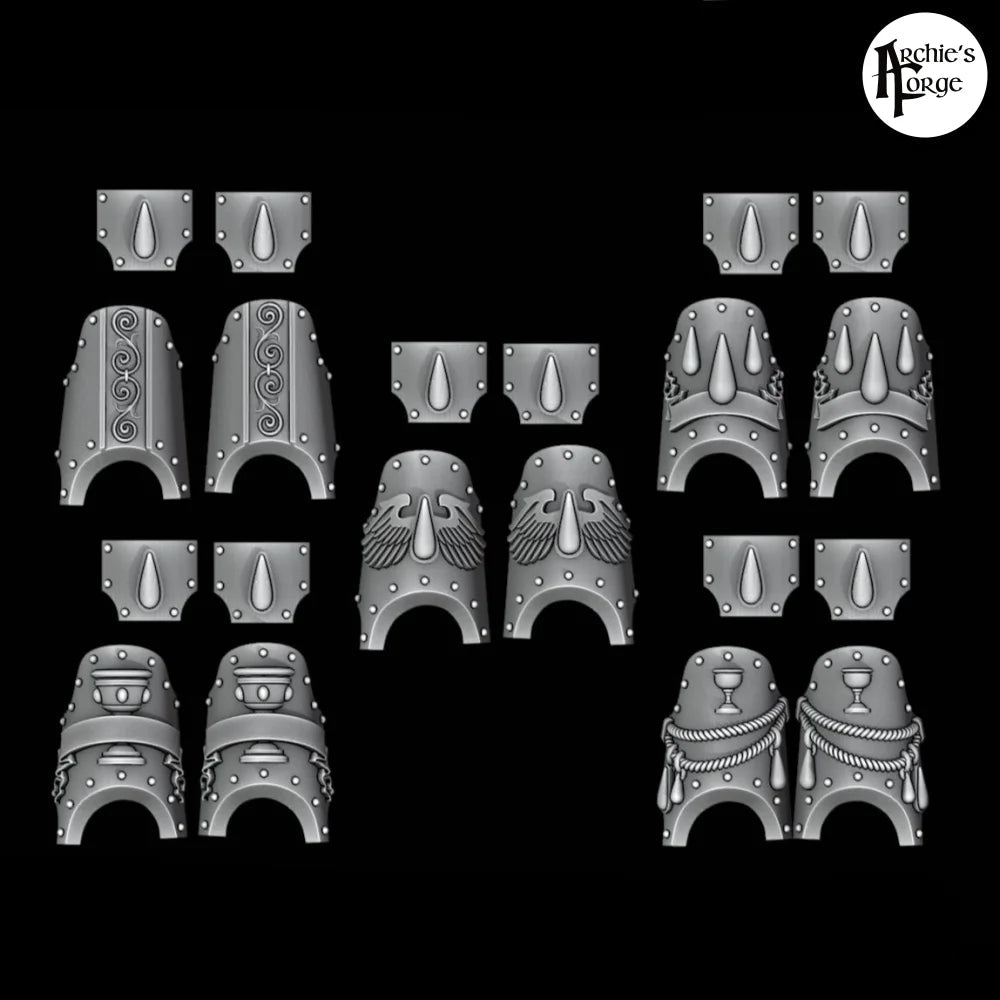Legio Sanguine Terminator Shin and Hip Plates - Set of 5 – Archies Forge