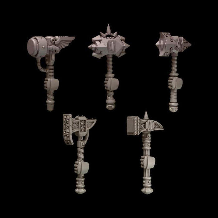 Legio Sanguine - Thunder Hammers - Set of 5 - Left Handed - Archies Forge