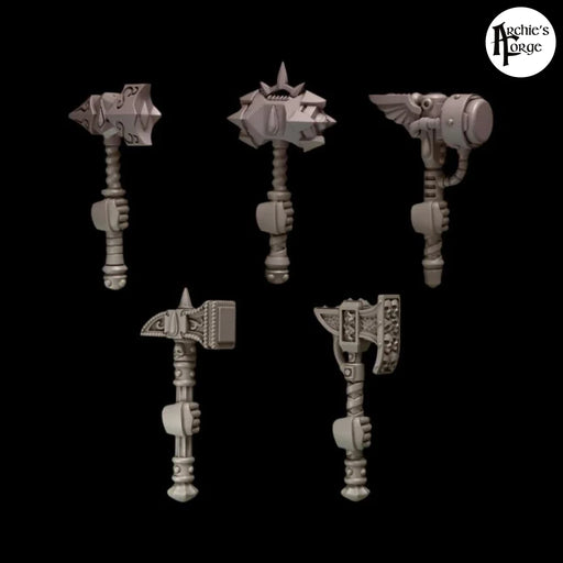 Legio Sanguine - Thunder Hammers - Set of 5 - Right Handed - Archies Forge