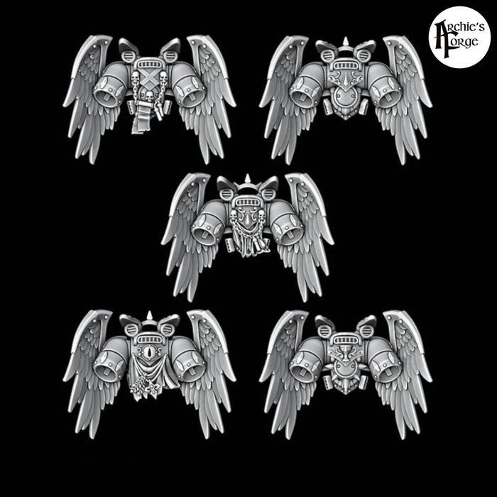 Legio Sanguine - Winged Jump Packs - Set of 5 - Archies Forge