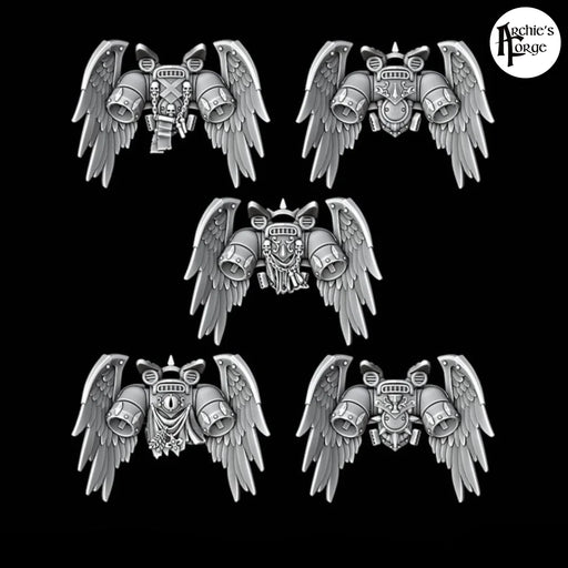 Legio Sanguine - Winged Jump Packs Set Of 5 Backpacks