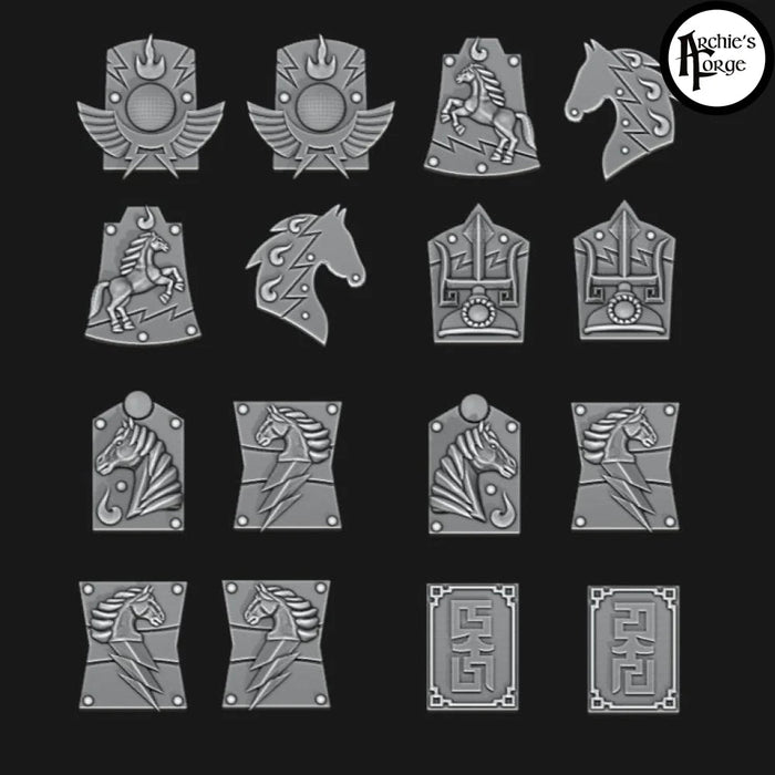 Legio Storm Tilting Shields - Set of 16 - Archies Forge