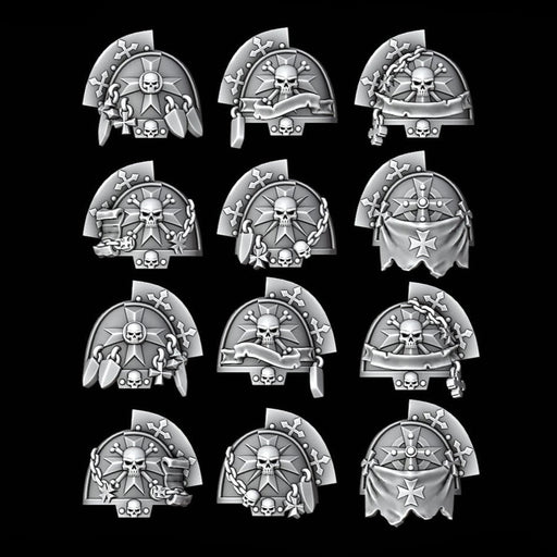 Legio Templaris Aggressor / Gravis Pads - Set of 12 - Archies Forge