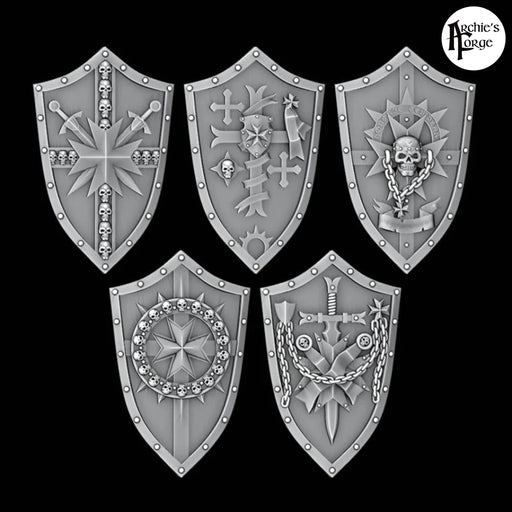 Legio Templaris - Bladeguard Storm Shields - Set of 5 - Archies Forge