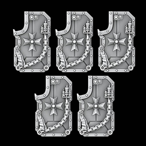 Legio Templaris - Breacher Shields - Set of 5 - Left Handed - Archies Forge