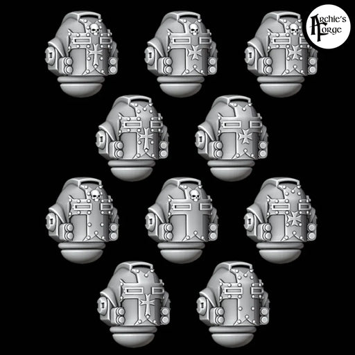 Legio Templaris Helmets - Set of 10 - Archies Forge