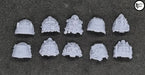 Black Templars Ornate Gravis Pads - Set of 10 - Archies Forge