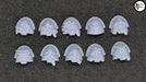 Black Templar Ornate Shoulder Pads - Set of 10 - Archies Forge