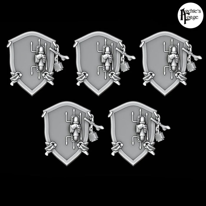 Legio Templaris - Shields - Set of 5 - Archies Forge