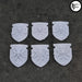 Black Templars Terminator Shields - Set of 6 - Archies Forge