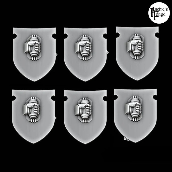 Legio Templaris - Terminator Shields - Set of 6 - Archies Forge