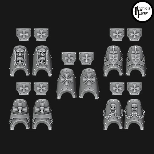 Legio Templaris Terminator Skin and Hip Plates - Set of 5 - Archies Forge