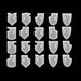 Legio Templaris Tilting Shields - Set of 20 - Design 1 - Archies Forge