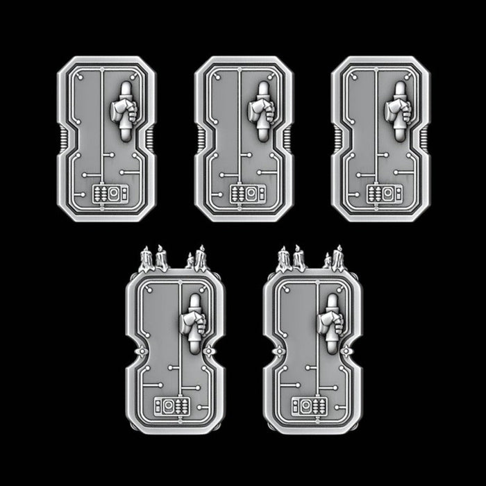 Legio Templaris - Tower Shields - Set of 5 - Left Handed - Archies Forge