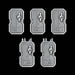 Legio Templaris - Tower Shields - Set of 5 - Left Handed - Archies Forge