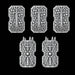 Legio Templaris - Tower Shields - Set of 5 - Left Handed - Archies Forge