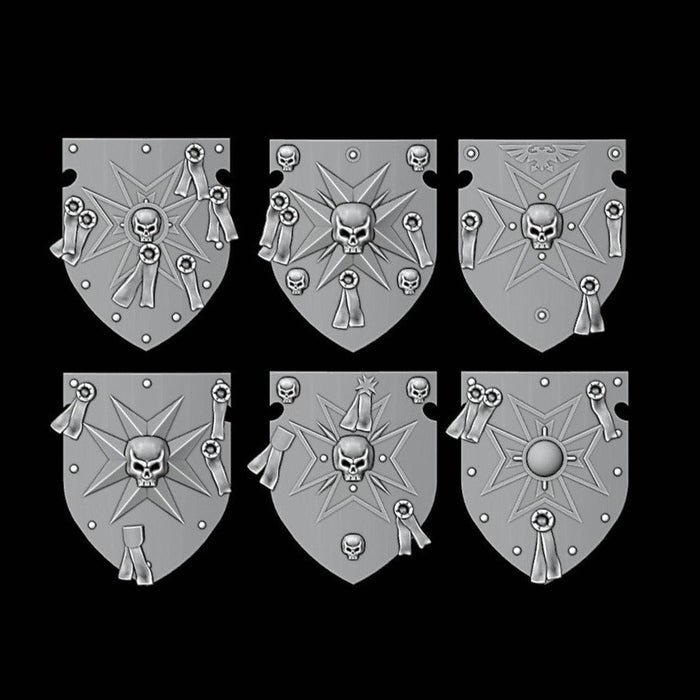 Legio Templaris - Vanguard Veteran Shields - Set of 6 - Archies Forge