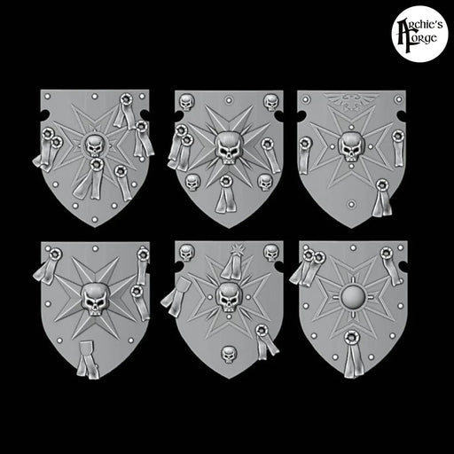 Legio Templaris - Vanguard Veteran Shields - Set of 6 - Archies Forge