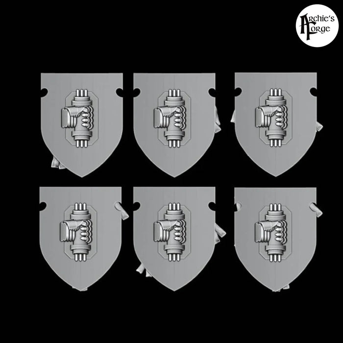 Legio Templaris - Vanguard Veteran Shields - Set of 6 - Archies Forge