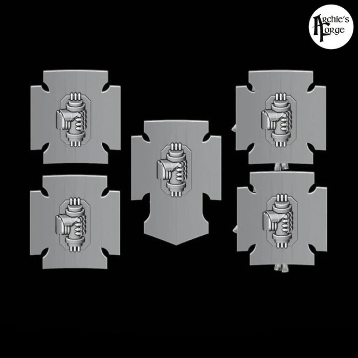 Legio Templaris - Vanguard Veteran Storm Shields - Set of 5 - Archies Forge