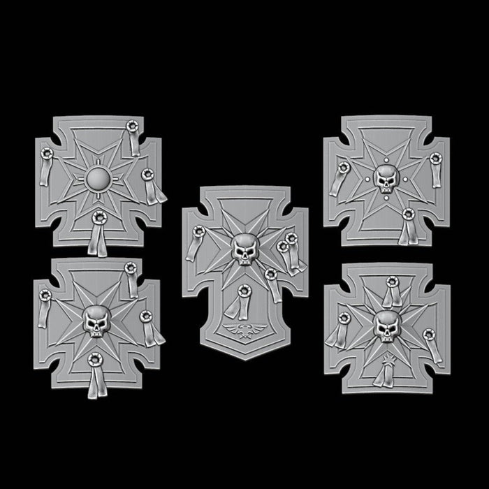 Legio Templaris - Vanguard Veteran Storm Shields - Set of 5 - Archies Forge