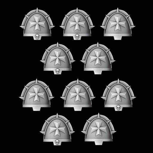 Legio Templaris Veteran Shoulder Pads - Set of 10 (Copy) - Archies Forge