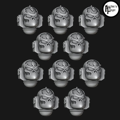 Night Lords Beakie Helmets - Set of 10 - Archies Forge